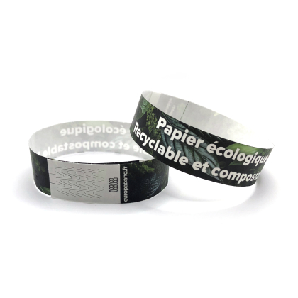 Recycelbare und kompostierbare Papierarmbänder