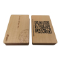 RFID-Karten aus Holz 86x54 mm