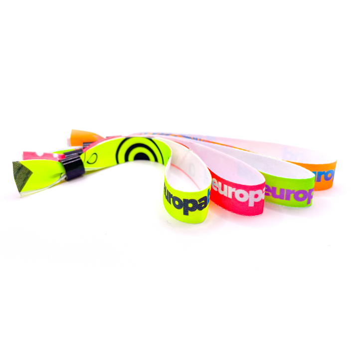 Express-Fluo-Armbänder aus Stoff – Lieferung in 6 Tagen