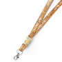 Kork-Lanyard mit abnehmbarem Clip